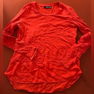 a.n.a Bright Red Tee